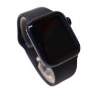 Apple Watch Serie 6 40 mm blau Aluminium ( oben rechts kratzer )