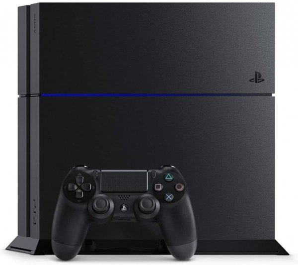 Sony PlayStation 4 500GB Spielkonsole - Schwarz (CUH-1004A) Mit 1 Kontroller ( ROT 059.)
